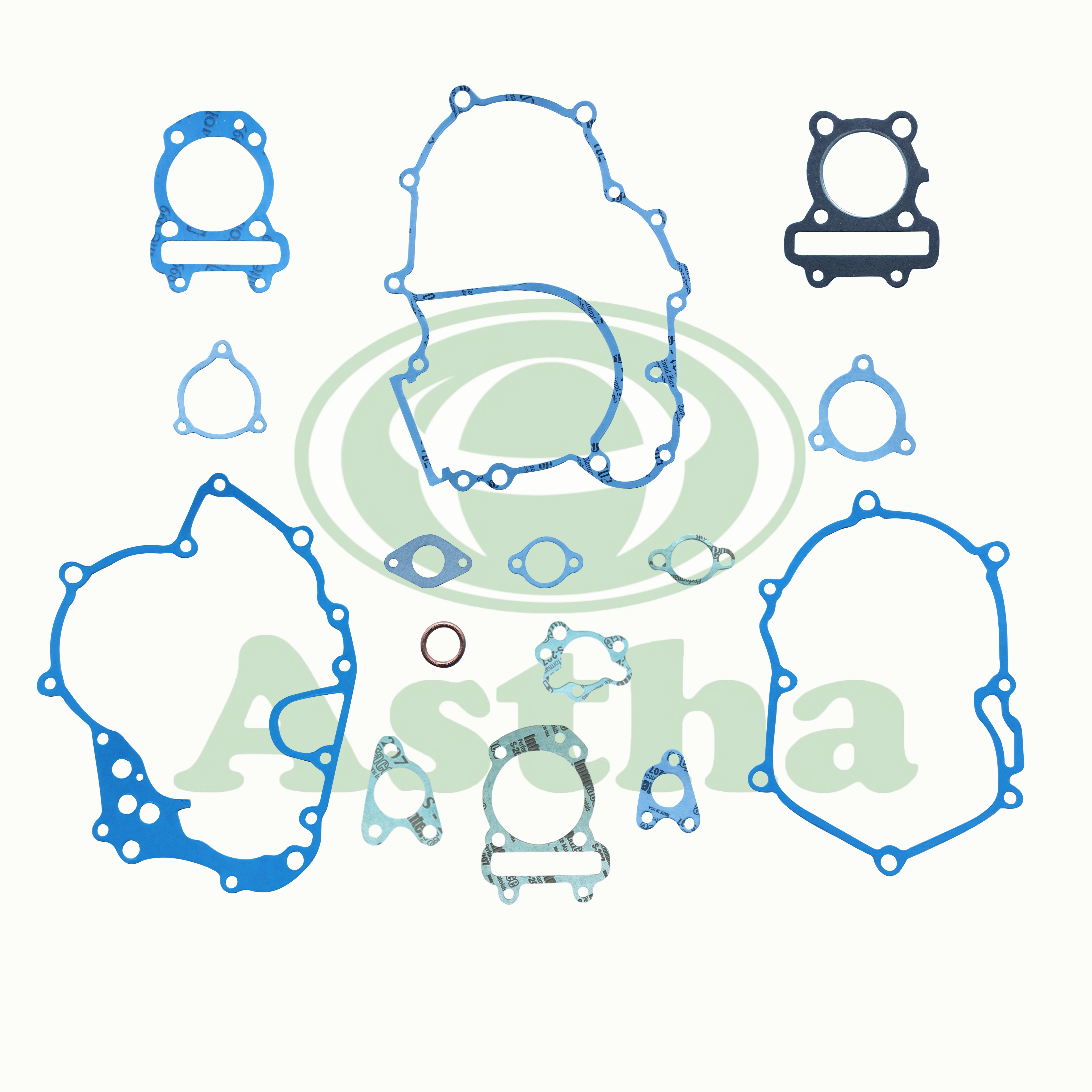 Gasket Engine Full Set (Blue) 3W Bajaj RE-175cc 4St